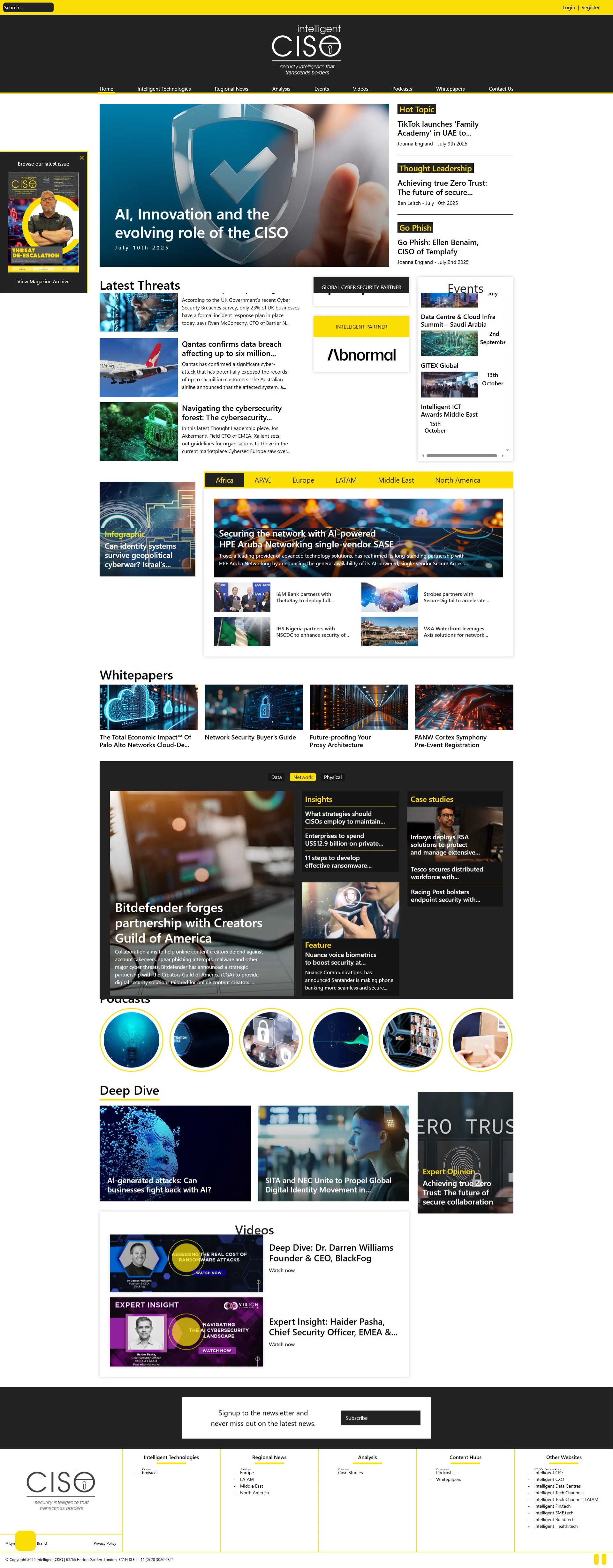 Intelligent CISO Home Page