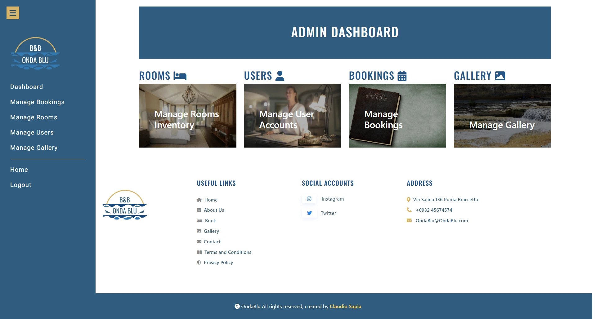 b&b website image