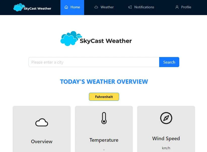 weather app cover